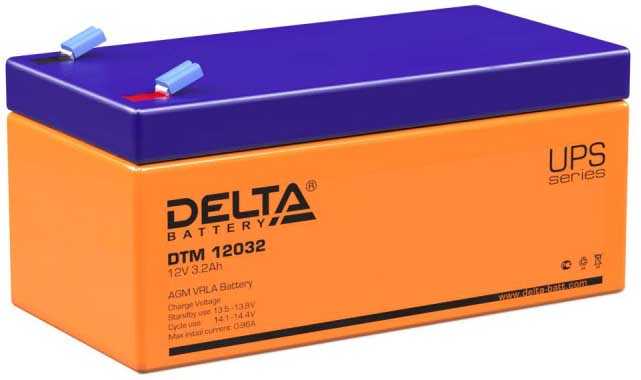 Delta DTM 12032 Аккумуляторы фото, изображение