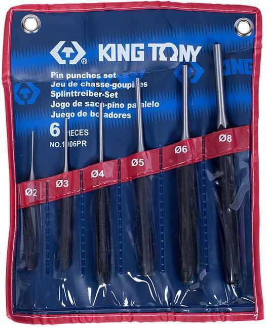 Набор выколоток, 6 предметов KING TONY 1006PR Наборы инструмента фото, изображение