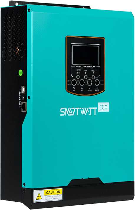 Многофункциональный инвертор SmartWatt eco 1K 12V 50A PWM Солнечная энергия фото, изображение