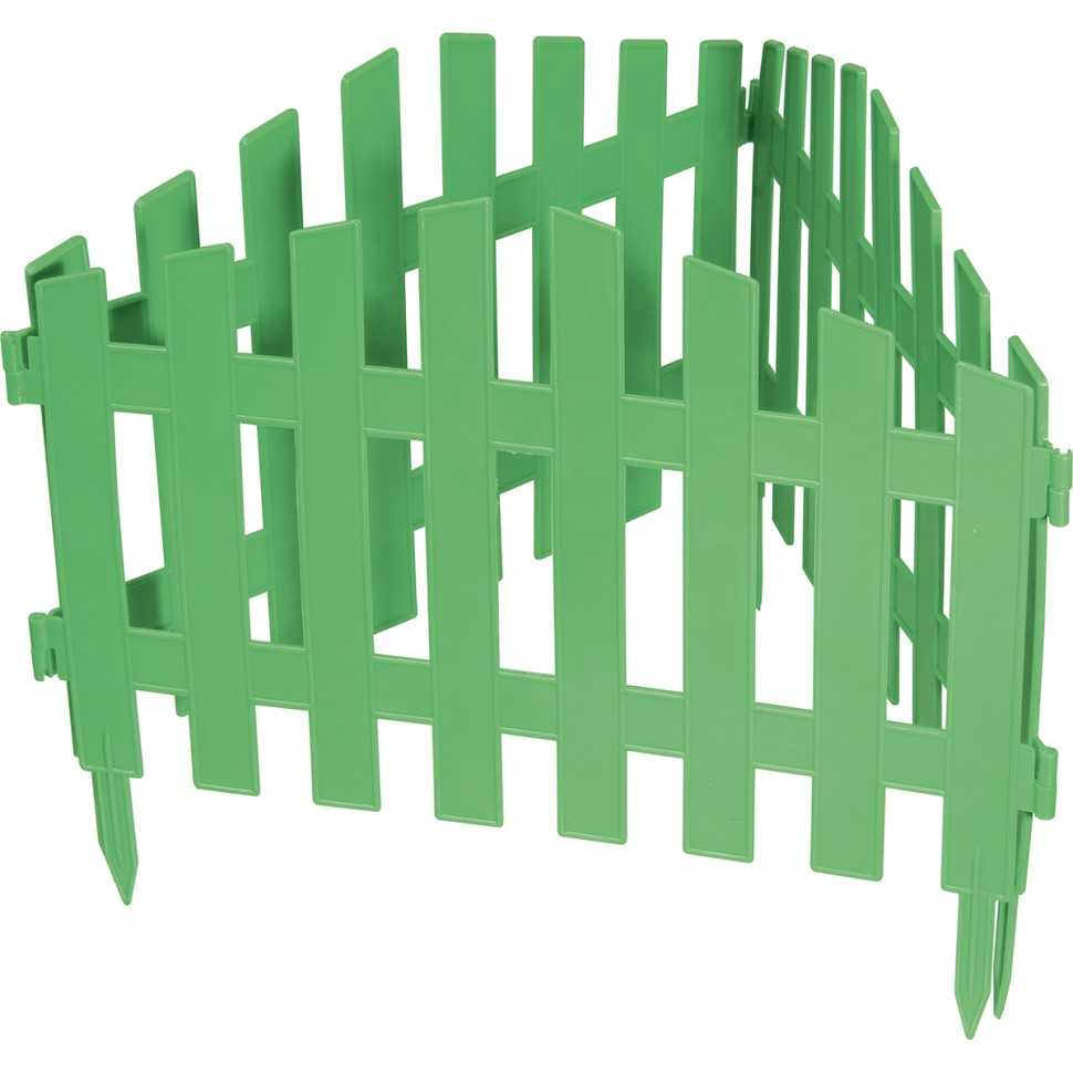 Забор декоративный "Марокко", 28 х 300 см, зеленый, Россия, Palisad Заборы декоративные фото, изображение