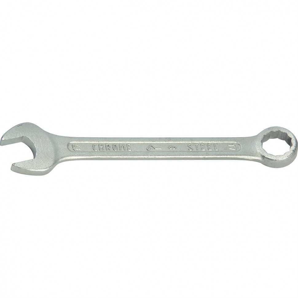Ключ комбинированный, 13 мм, оцинкованный (КЗСМИ) Россия Ключи комбинированные фото, изображение
