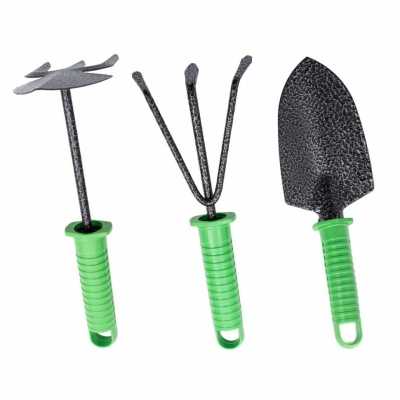 Набор садового инструмента, пластиковые рукоятки, 4 предмета, Standard, Palisad Наборы мелкого садового инструмента фото, изображение