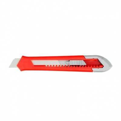 Нож, 18 мм, выдвижное лезвие, корпус ABS-пластик Matrix Ножи строительные фото, изображение