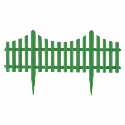 Забор декоративный "Гибкий", 24 х 300 см, зеленый, Россия, Palisad Заборы декоративные фото, изображение