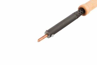 Паяльник электрический ЭПСН-03-65/220, деревянная ручка, Россия Сибртех Паяльники электрические фото, изображение