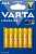 Батарейка Varta LONGLIFE LR03 AAA BL6 Alkaline 1.5V (4103) (6/60/300) Элементы питания (батарейки) фото, изображение